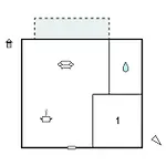 Apartament 1 Bedroom Beautiful In *